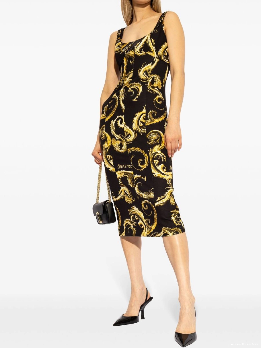 Affordable Strap Couture Versace Dress Jeans Women 0405